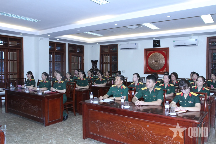 Đại hội Hội Phụ nữ Văn phòng Quân khu 1 nhiệm kỳ 2025-2030